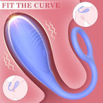 Adult Sex Toy, Vibrator For Women Clitoral Anal Sex Pleasure, 9 Powerful Stimulation Modes, Rechargeable Silicone Egg Vibrator With Ring Pull, Couple Vibrator