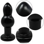 Big Anal Butt Plug With 2 Anal Beads Large Anal Plug Sex Toys With Strong Suction Cup Anal Expander Training Anal Dildo Buttplug For Women Men Couple Soft Dildos Anal Trainer Anal Toy (Xl)