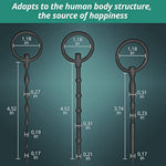 Urethral Sounds Multi Beads Urethral - 3 Pcs Silicone Penis Plugs With Different Size Urethral Dilators For Prostate Stimulation (Long)
