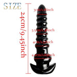 Realistic Dildo Luminous G-spot Stimulator Dildo, Green Anal Dildo Penis with Strong Suction Cup Flexible Vaginal Anal Butt Plug Play Adult Sex Toys & Games for Women Men Gay Couple (Black)