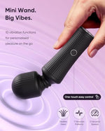 Mini Vibrator Wand Massager Clit Stimulator Adult Sex Toys for Women