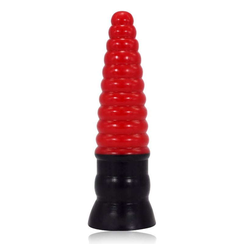 Liquid Silicone Anal Beads Dildo With Strong Suction Cup, Super Soft Butt Plug With Graduated Beads G-Spot Stimulator Prostate Massager For Men Women Couples