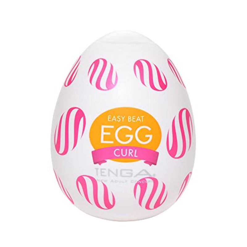 TENGA Egg Curl Shape Disposable Super Stretchable Pleasurable Male Masturbation Sleeve