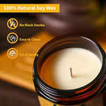 Funny Engagement Scented Candles Relaxing Lavender for Couples, New Weds (About Fucking TIME, 7 OZ / 200 Gram)
