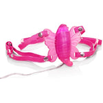Original Venus Butterfly Vibrator –Hands Free Strap On Personal Massager – Adult Fun Sex Toys For Couples - Pink