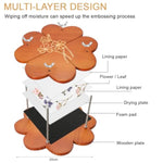 11 x 11 Inch Wooden Flower Press Kit, 6 Layers for Bouquet Preservation