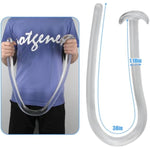 38 Inch Extra Long Anal Plugs Deep Game Stimulator Adult Sex Toys With A Little Patience, Long Soft And Flexible Butt Plug Anus Stimulation Sm Fetish For The Pleasure Of Men And Women (Transparent)