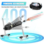 Sex Machine Dildo Machine For Women, Remote Control Sex Machines With 5 Attacments, Thrusting Dildo Machine With 3Xlr Connector Sex Toy Machine With 3.9" Suction Cup Adapter