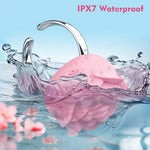Rose Ring Massager for Couples – Rechargeable Vibrating Ring, Waterproof Silicone Intimate Toy, Quiet Motor, USB Charging