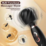 G Spot Vibrator Wand Massager for Women Clit Stimulation Clitoral Vibrator