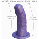 5.8'' Dildo And 6'' Anal Plug