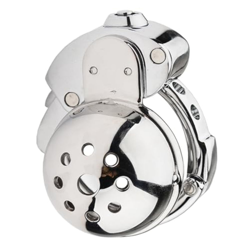 Metal Chastity Cage Male Chastity Device Cock Cage Sex Toys For Men With Adjustable Ring Design And Invisible Lock Male Penis Cage Couple Sex Toys For Men And Women Adults
