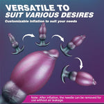 Large Inflatable Butt Plug Inflatable Dildo, Giant Anal Plug Stretcher
