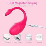 APP Remote Control Wearable Panty G-spot Vibrator, Clitoral Anal Vaginal Sperm Stimulator, Adult Sex Toys Glans Styling Egg Mini Vibrator, 9 Vibrations for Couples in Long Distance Relationships