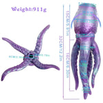 12.2Inch Animal Octopus Shape Male Masturbator, Pocket Pussy 3-In-1 Male Masturbators With Lifelike Penis Training Tool, 3D Realistic Textured Vagina Stroker Adult Sex Toys & Games