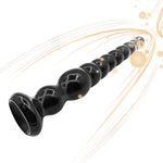 Anal Plug,Butt Plug,Anal Beads,Anal Toys,Anal Sex Toys For Men,Women,Sex Toy For Vagina,Long Butt Plugs,Anal Training For Anal Trainer,Anal Bead For Couples,G Spot Beads Toy, Black