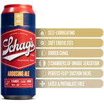 Schags Male Masturbator - Realistic Sex Pleasure Device - 3 Chambers, Ribbed, Ticklers To Stimulate Your Penis Perfectflo Suction Oral Sex Toy - Adult Male Sex Toy