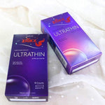 Ultra Thin As Thin As It Can Be Condoms, Water Based Lube Medium Size Pack Of 2