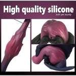 6.22In Huge Butt Plug Dragon Fruit Shape Prostate Massager, Big Butt Plug Wearable Giant Anal Fantasy Toy, Massive Butt Plug Training Soft Anal Stretcher Trainer For Advanced Men Women Couple Gay