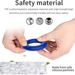 3 Colors Silicone Cock Rings Reusable Penis Rings For Men, Peni Ring For Male Erection Enhancing And Sex Longer Lasting Stronger Adult Sex Toys Games For Men Women Couples Pleasure