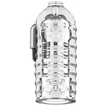 Milker Masturbator Sleeve For Men & Couples. Extra Tight & Thick Ribbed Tunnel For Stimulation. Compatible With The Milker Pro Edition - Semi-Transparent