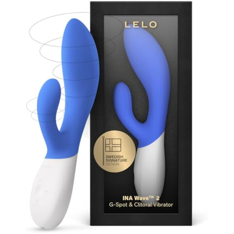 Ina Wave 2 Rabbit Vibrator For Women Sex Toy G Spot Rabbit Vibrator With Wavemotion Technology And 12 Vibrations Settings, Sex Toys For Women, California Sky