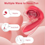 Adult Sex Toys For Women,G Spot Vibrator Clitoral Butterfly Rose Sex Toy,Female Sex Toy With 9 Vibration Modes,G Spot Dildo Finger Anal Toy With App Remote Control Vibrators For Couple Sex Pleasure
