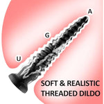 15.7" Anal Dildo, Anal Cone With Powerful Suction Cups Suitable For Hands-Free Anal Sex Games, Liquid Silicone Vestibule Plug Prostate Massager, G-Spot Dildo, Suitable For Men/Women/Couple Sex Toys