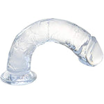 Anal Training Set, Realistic Transparent Anal Dildos Feels Like Skin Penis Anal Vaginal Prostate Clear Dildo With Strong Suction Cup For Hand-Free Play Suitable For Women Men Couple (Xxl)