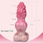 Large Silicone Realistic Wolf Dildo 8.8" Female Sex Toys Animal Dildo With Powerful Suction Cup Canine Penis Fantasy Anal Dildo