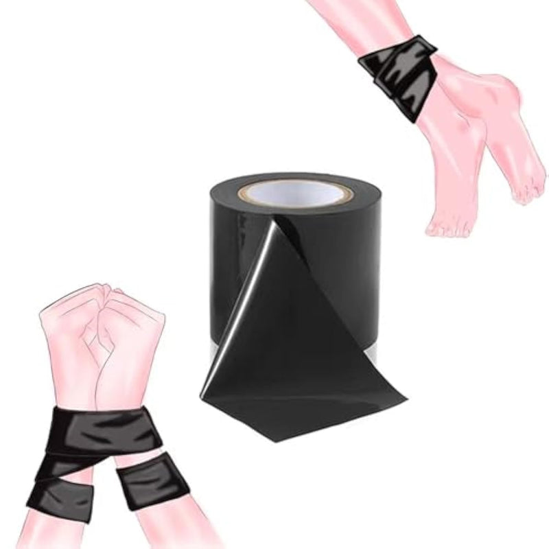 Bdsm Kit Sex Tape Adult Sex Toys For Couples, Bondage Restraints Tape Set Sex Furniture For Bedroom Straps, Static Electrostatic Tape Adult Toy Sex Restraint Rope Sex Toy For Women Pleasure