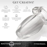 Gape Glory Clear Hollow Plug, Large (Af816-Large)