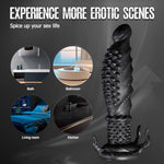 Black Dildo For Intermediate Fantasy Silicone Dildo? With Strong Suction Cup G-Spot Stimulation? Monster Peins For Men Gay? Dildos Anal Plug Sex Toy For Women And Couple 10.23''