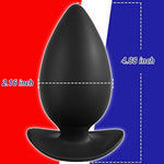 Anal Plug Butt Plug With Safe Curved Base Prostate Massager Dilator Sex Toy For Men Women Masturbation (Xl)