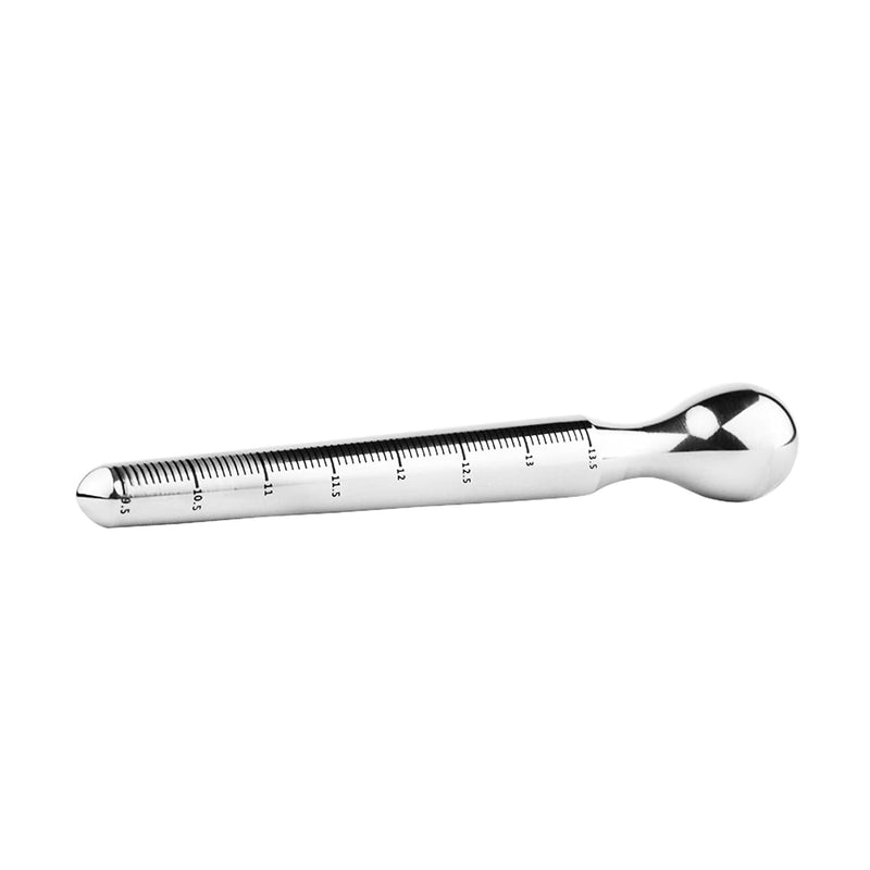 Smooth Penis Plug Long 125Mm Stainless Steel Catheters For Men Male Urethral Dilator Sex Toys Male Masturbators Massagers Urethral Plug & Anal Plugs With BallL-Large