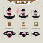 Silicone Dildo Gag With Adjustable Strap Realistic Open Mouth Penis Gags For Restraints Adult Couple Bdsm Sex Toys (L)
