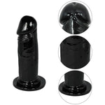 1.77" Diameter Thick Realistic Dildo Sex Toys Big Realistic Penis Anal Dildo With Strong Suction Cup Flexible Dildos Anal Sex Toys For Women Men Couple Soft Penis Anal Toys (Black)