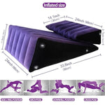 Sex Furniture For Bedroom Inflatable Bdsm Restraints Kit Sofa Bed Items Couples Novelties Positions Sex Toys Chair Men Women Fun Triangle Pillow Adult Items Set Stuff Games Cushion Accessories