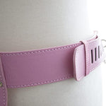 Female Chastity Belts For Women With Lock Pu Cock Cage Belt Bdsm Chasity Devices Adjustable Strap Bondage Belt,Sex Restraints Furniture Toys For Couples (Pink)