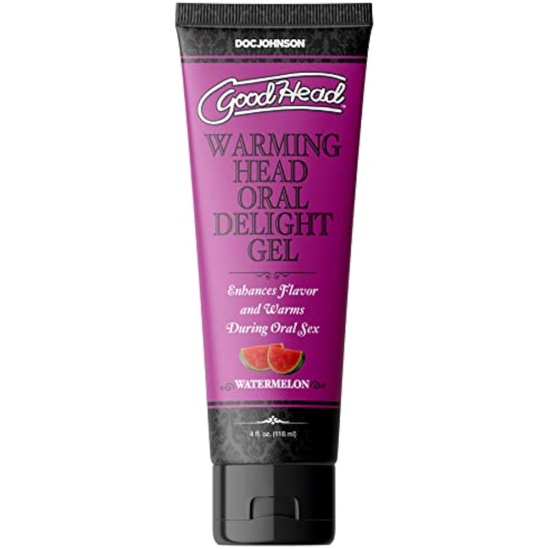 Doc Johnson GoodHead - Warming Oral Delight Gel - Watermelon - 4 fl. oz. (118 ml)
