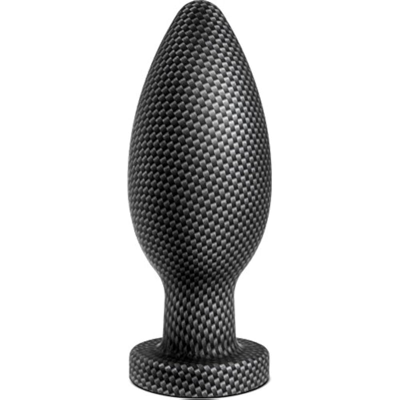 Sex Toys – Spark Silicone Plug – Small 4 Inch – Tapered Beginner Butt Plug With Stayput Design & Suction Cup Base – Ultra-Smooth Anal Plug For Men, Women & Couples – Carbon Fiber