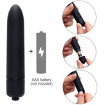 Mini Bullet Vibrator With 10 Mode Vibration For Precision G Spot Anal Clitoral Stimulation Portable Vaginal Stimulator With Tapered Tip For Female Masturbation Couple Foreplay Flirting
