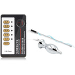 Hollow Metal Urethral Plug Gourd-Shaped Anal Plug Set Male Masturbation Anal Plug Toy