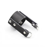 Cock Ring Male Metal Ball Stretching Weights Adult Bdsm Ball Scrotum Pendant Stretcher Leather Penis Rings Chastity Device Sex Toys For Men (25Mm)