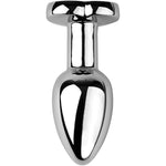 Luminous Love Base Remote Control 10 Frequency Vibration Metal Anal Plug Masturbation Anal Plug Sm Sex Toy