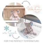 Clara Capybara - Microwavable & Weighted Plush Stuffed Animal - Heated Plushie For Warmth - Cute, Soft, Cozy Toy For Adults & Children (Boys, Girls, & Toddlers) By Warm Pals