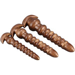 Anal Beads Butt Plugs Beginners Anal Plug Trainer Kit With Narrow Flared Base For Comfortable Long-Term Wear G-Spot Stimulation Adult Sex Toy For Women Men Couple (Large)