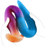 11.2 Inch Soft Silicone Anal Plug, Unisex Flexible Anal Dildo Butt Plug Anal Training, Vaginal G-Spot Stimulation Prostate Massage For Men Women Beginner (S)
