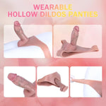 Realistic Soft Silicone Penis Enlarger,Penis Sleeve Extender Cock Sleeve,Reusable Cock Sheath Penis Pump, Strap On Dildo Panties For Men Couples Penis Enlargement, Prolonged Erection