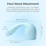 Flexi Silicone Attachment - Wand Massagers, Vibrator Attachments, Sex Toys For Adults